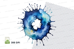 Abstract splash clipart png Product Image 1