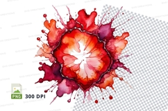 Abstract splash clipart png Product Image 1