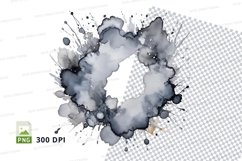 Abstract splash clipart png Product Image 1