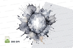 Abstract splash clipart png Product Image 1