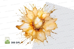 Coffee splash clipart png Product Image 1