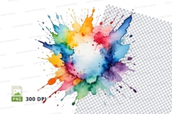 Vibrant paint splash Product Image 1