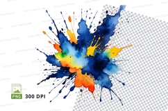 Vibrant paint splash Product Image 1