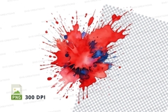 Paint splatter clipart Product Image 1