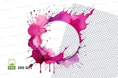 Green paint splatter Product Image 1