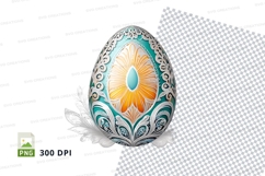 Intricate floral easter egg Product Image 1