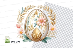 Floral easter egg Product Image 1