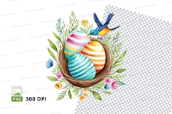 Easter celebration clipart Product Image 1