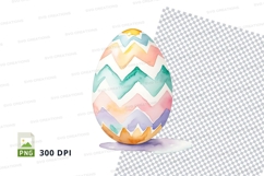 Pastel chevron easter egg Product Image 1