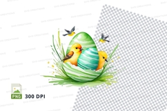 Easter eggs with birds Product Image 1