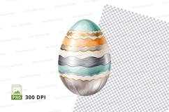 Decorative easter egg clipart Product Image 1