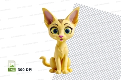 Cartoon cat clipart Product Image 1