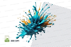 Paint splash clip art Product Image 1