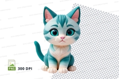 Cute cartoon cat Product Image 1