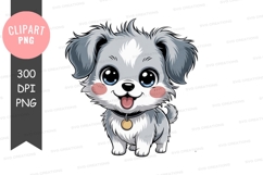 Cute puppy clipart png Product Image 1