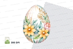 Floral easter egg Product Image 1