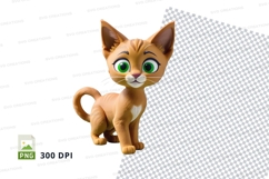 Cartoon cat clipart Product Image 1