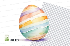 Watercolor easter egg Product Image 1