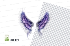Angel wings clipart Product Image 1
