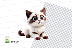 Green angel wings clipart Product Image 1