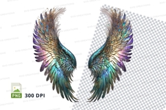 Iridescent angel wings Product Image 1