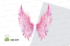 Pink angel wings Product Image 1