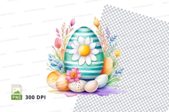 Easter eggs with floral design Product Image 1
