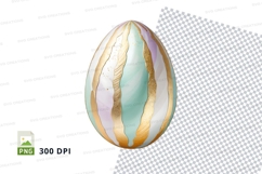 Decorative easter egg clipart Product Image 1