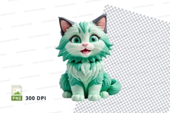 Adorable cartoon cat Product Image 1