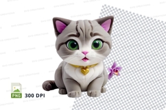 Adorable cartoon cat Product Image 1