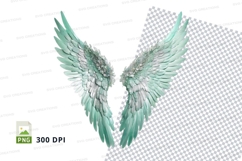 Angel wings clipart png Product Image 1