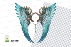Steampunk angel wings Product Image 1