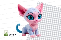 Adorable cartoon cat Product Image 1