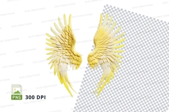 Golden angel wings Product Image 1
