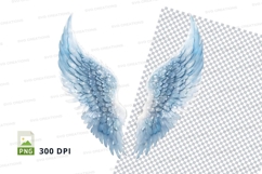 Angel wings clipart png Product Image 1