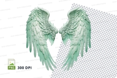Angel wings clipart png Product Image 1