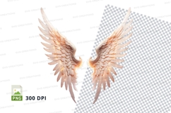 Angel wings clipart png Product Image 1