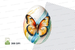 Decorative butterfly easter egg Product Image 1