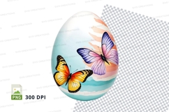 Easter egg with butterflies Product Image 1