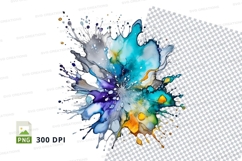 Abstract paint splash Product Image 1