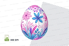 Decorated easter egg clipart Product Image 1