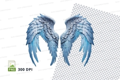 Angel wings clipart Product Image 1