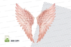 Angel wings clipart png Product Image 1