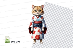 Cat in kimono Product Image 1