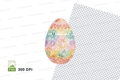 Decorative easter egg clipart Product Image 1