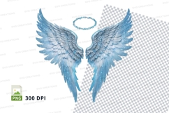 Angel wings clipart png Product Image 1