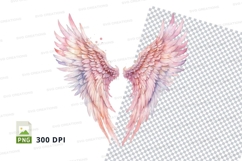 Angel wings clipart Product Image 1