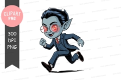 Business elven character clipart png Product Image 1
