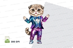 Formal cat clipart Product Image 1