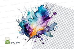 Abstract color splash Product Image 1
